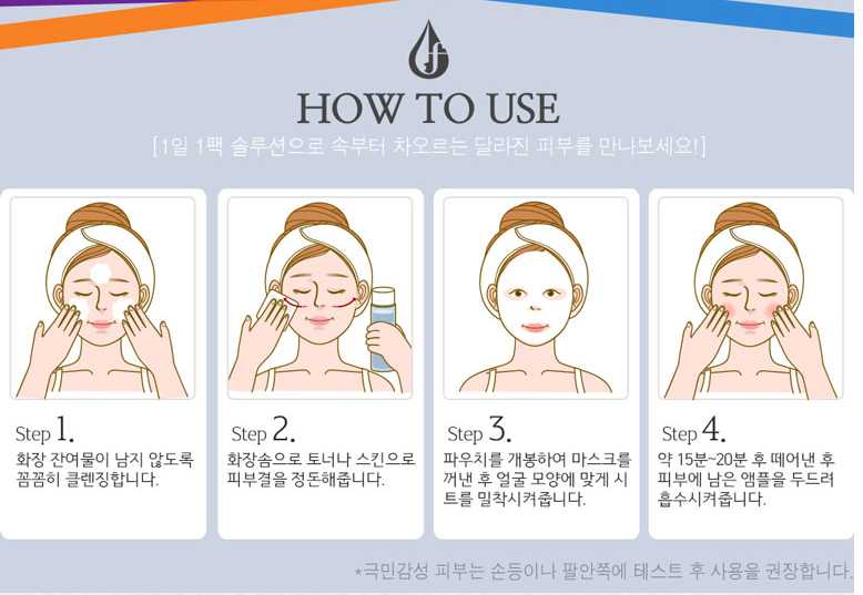 고농축 앰플 미백 기능성 마스크팩 2